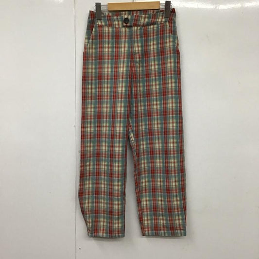 アビトーキョー ABITOKYO パンツ スラックス S チェック マルチカラー / マルチカラー /  レディース USED 古着 中古 10130989