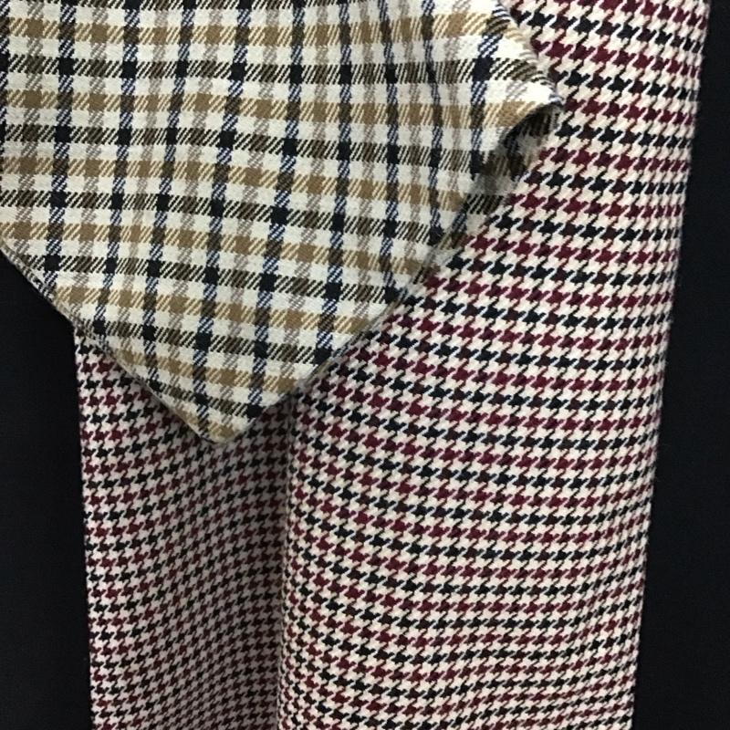 ザラ ZARA ワンピース ひざ丈スカート M チェック マルチカラー / マルチカラー /  レディース USED 古着 中古 10142740