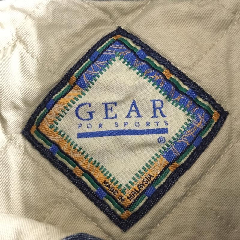 ギアフォースポーツ Gear for Sports ジャケット、上着 ジャンパー、ブルゾン デニム M ワンポイント 青 / ブルー / X ベージュ / ベージュ /  メンズ USED 古着 中古 10109642