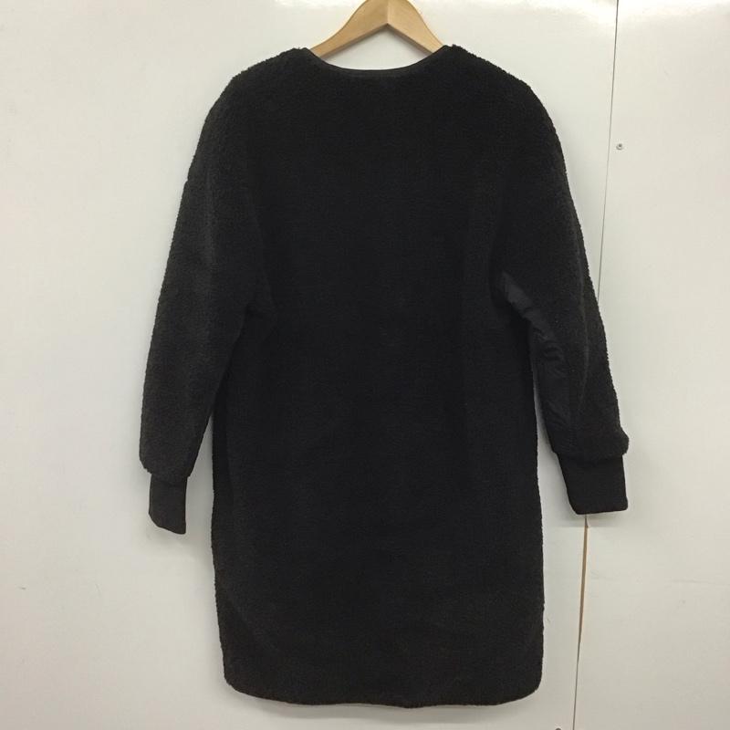 カケラ&トランクイル KAKELA&TRANQUIL コート コート一般 12007-192-20 フリースコート FREE 無地 黒 / ブラック /  レディース USED 古着 中古 10145724