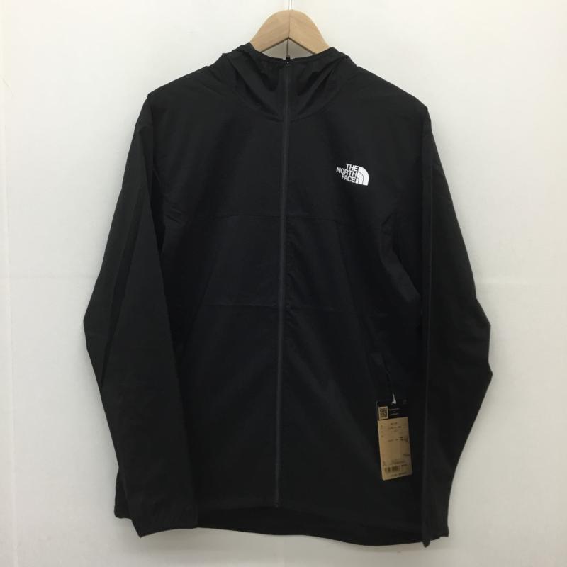 ザノースフェイス THE NORTH FACE ジャケット、上着 ジャケット、ブレザー ES Anytime Wind Hoodie ES エニータイムウインドフーディ NP72385 タグ付 L ロゴ、文字 黒 / ブラック /  メンズ USED 古着 中古 10105908