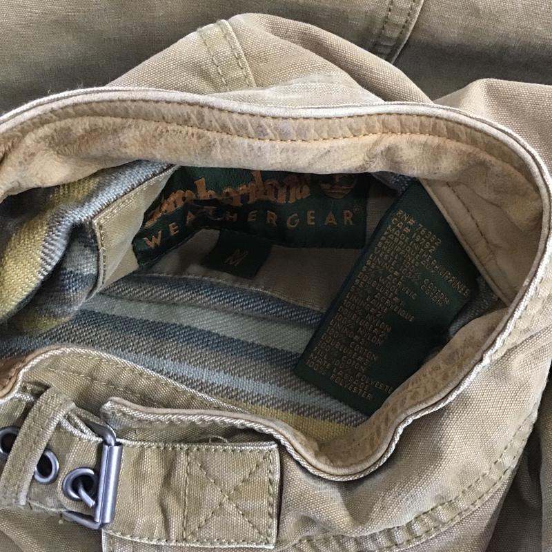ティンバーランド Timberland ジャケット、上着 ジャンパー、ブルゾン M 無地 ベージュ / ベージュ /  メンズ USED 古着 中古 10105681