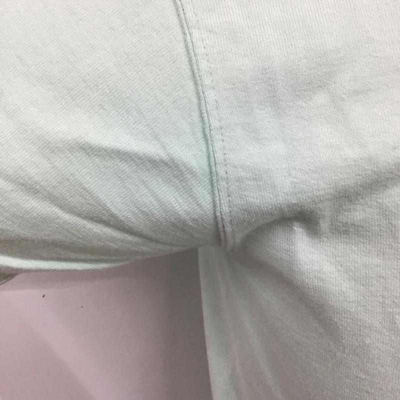 アールジェイビー R.J.B Tシャツ 半袖 フロントボタン Vネック 38 ロゴ、文字 薄緑 / ライトグリーン /  メンズ USED 古着 中古 10107540