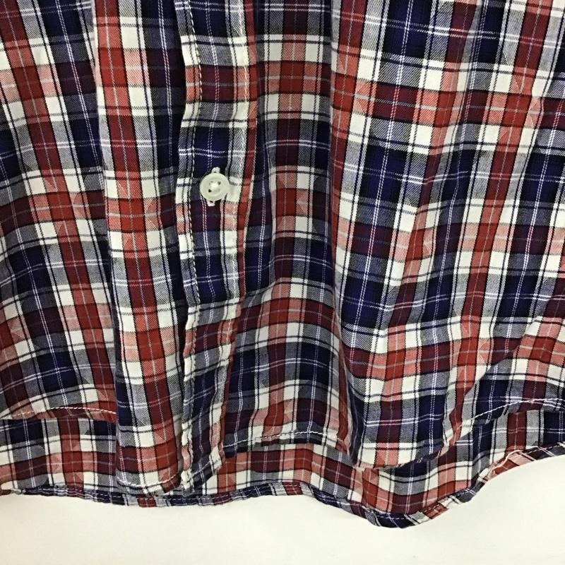 ナノユニバース nano・universe シャツ、ブラウス 長袖 NDC13SH368JM 胸ポケット L チェック マルチカラー / マルチカラー /  メンズ USED 古着 中古 10133578