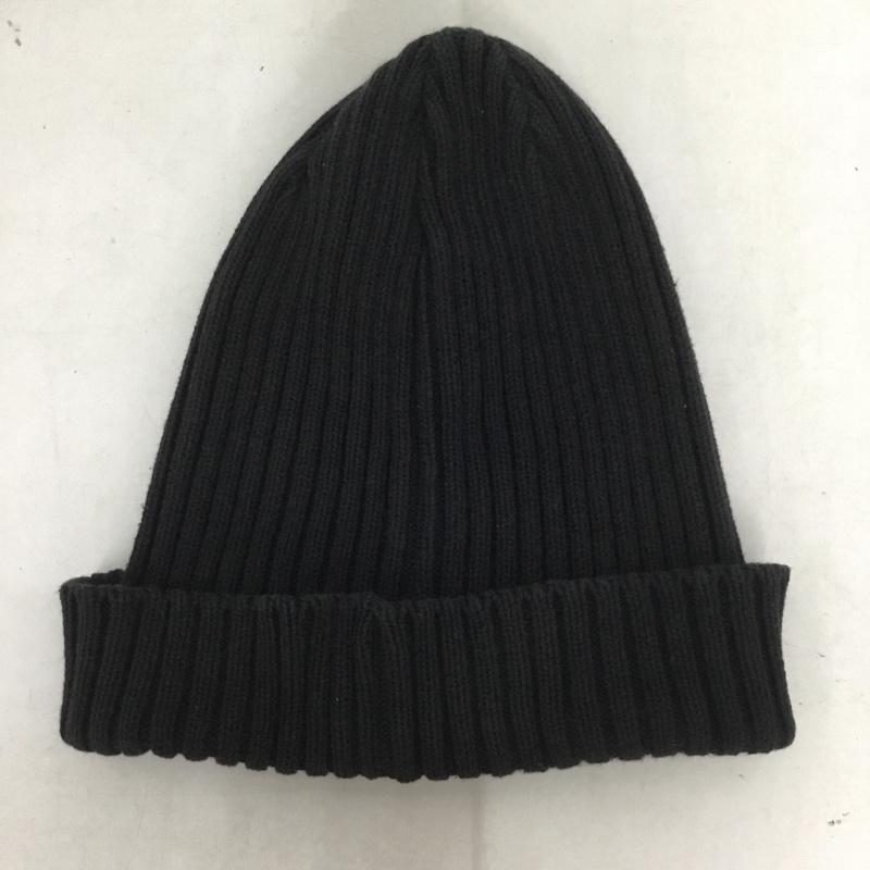 シュプリーム Supreme 帽子 ニット帽 コットン ボックスロゴ ビーニー ロゴ、文字 黒 / ブラック /  メンズ USED 古着 中古 10138849