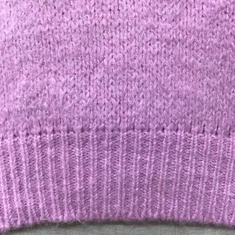 ザラ ZARA ニット、セーター 長袖 3991 002 620 タートルネック ハイネック M 無地 桃 / ピンク /  レディース USED 古着 中古 10118428