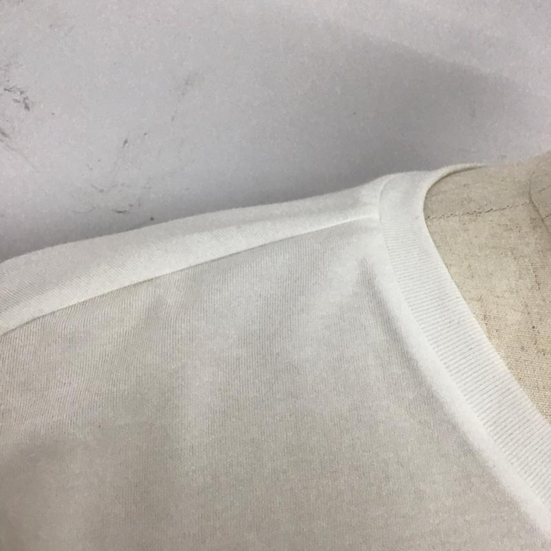 ポロラルフローレン POLO RALPH LAUREN Tシャツ 半袖 半袖カットソー プリントTシャツ クルーネックカットソー L プリント 白 / ホワイト /  メンズ USED 古着 中古 10112829