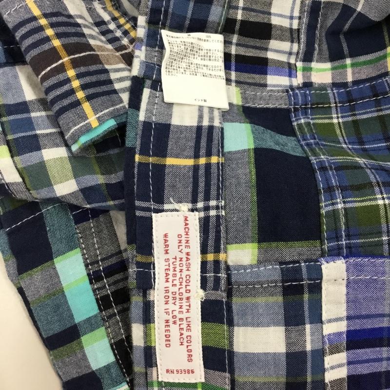 ブルックスブラザーズ BROOKS BROTHERS シャツ、ブラウス 半袖 半袖シャツ チェックシャツ ボタンダウンシャツ XL チェック マルチカラー / マルチカラー /  メンズ USED 古着 中古 10111607