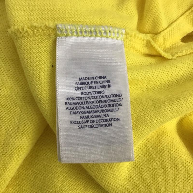 ポロラルフローレン POLO RALPH LAUREN ポロシャツ 半袖 刺繍 S ワンポイント 黄 / イエロー /  レディース USED 古着 中古 10133645