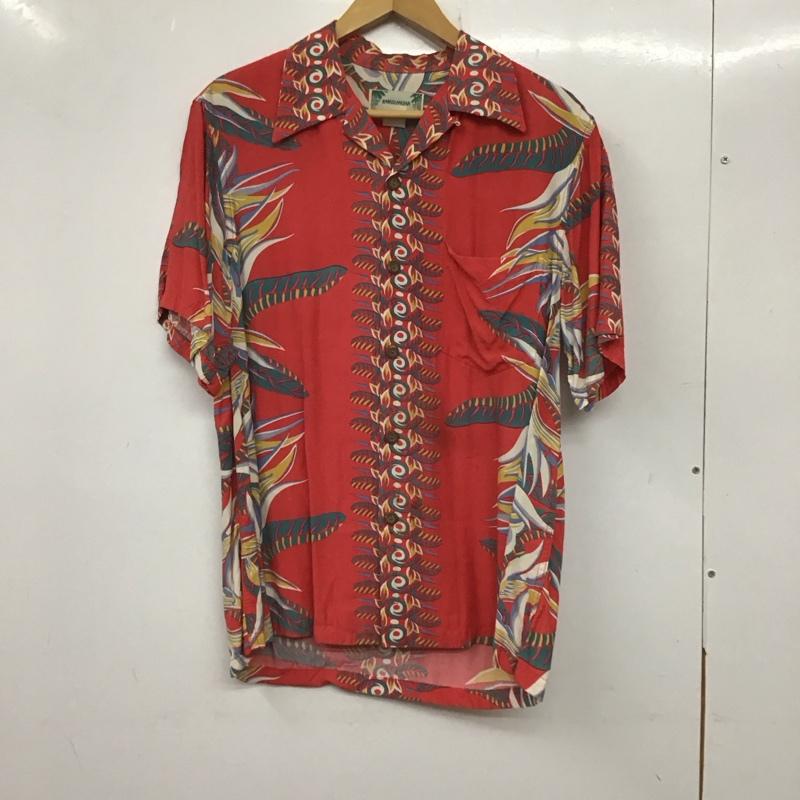 カメハメハ KAMEHAMEHA シャツ、ブラウス 半袖 半袖シャツ プリントシャツ ポケットシャツ アロハシャツ S プリント マルチカラー / マルチカラー /  メンズ USED 古着 中古 10137475