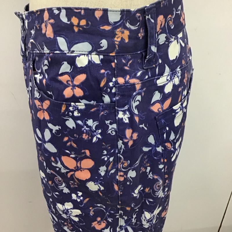 レプシムローリーズファーム LEPSIMLOWRYSFARM パンツ デニム、ジーンズ スリムパンツ カジュアルパンツ プリントパンツ ストレッチパンツ S プリント マルチカラー / マルチカラー /  レディース USED 古着 中古 10116995