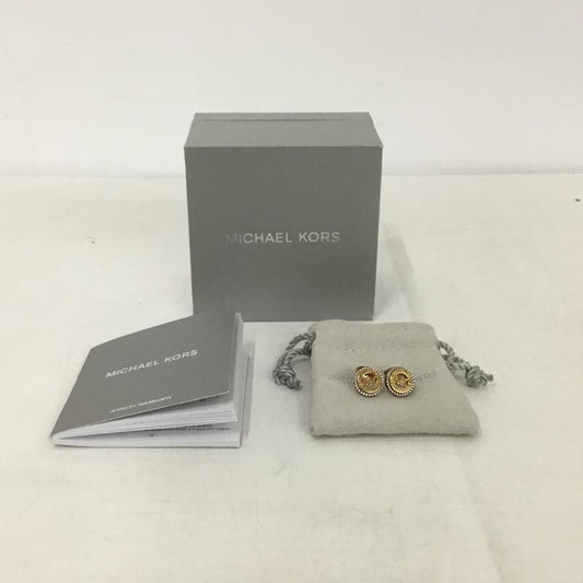 マイケルコース MICHAEL KORS アクセサリー ピアス 両耳用 箱有 ロゴ、文字 金 / ゴールド /  レディース USED 古着 中古 10138869