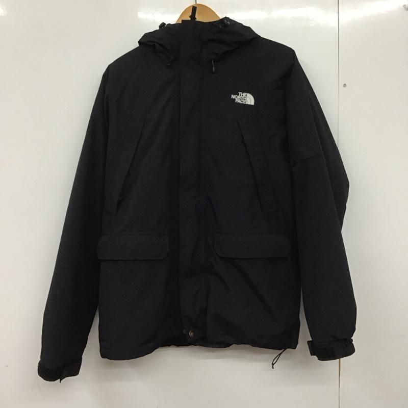 ザノースフェイス THE NORTH FACE ジャケット、上着 ジャンパー、ブルゾン np61938 グレーストリクライメイトジャケットダウン アウター XL ロゴ、文字 黒 / ブラック /  メンズ USED 古着 中古 10140116
