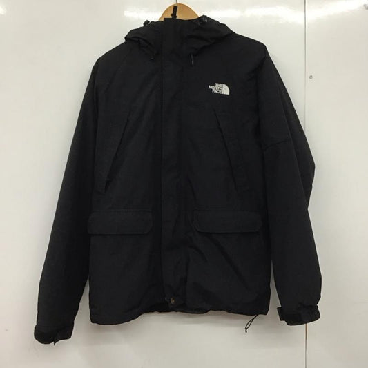 ザノースフェイス THE NORTH FACE ジャケット、上着 ジャンパー、ブルゾン np61938 グレーストリクライメイトジャケットダウン アウター XL ロゴ、文字 黒 / ブラック /  メンズ USED 古着 中古 10140116