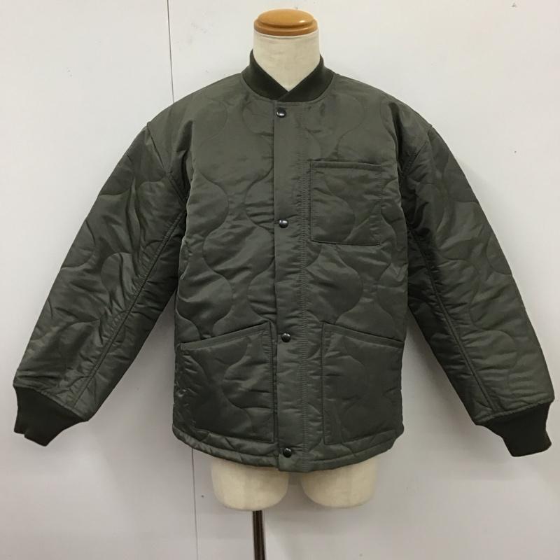 古着 USED ジャケット、上着 ジャンパー、ブルゾン MIL-L-27546 ミリタリー キルティング ライナーブルゾン M 無地 カーキ / カーキ /  メンズ USED 古着 中古 10119681