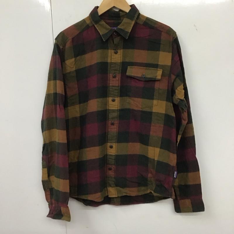 パタゴニア patagonia シャツ、ブラウス 長袖 長袖シャツ チェックシャツ カラーシャツ S チェック マルチカラー / マルチカラー /  メンズ USED 古着 中古 10135482