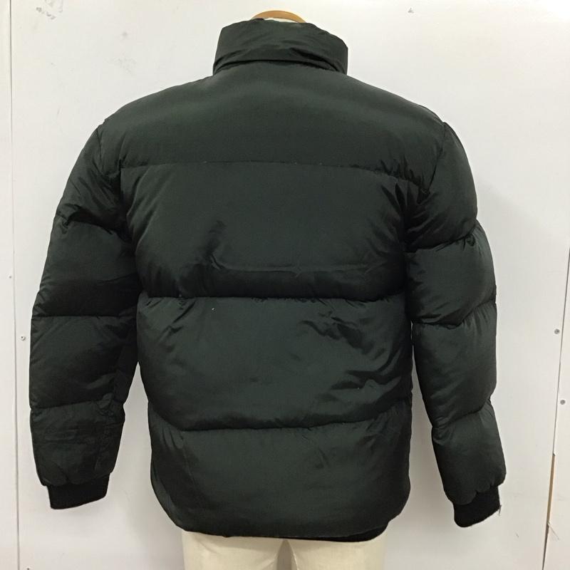 エディーバウアー Eddie Bauer ジャケット、上着 ジャンパー、ブルゾン ジップアップジャケット ジャンパー ジャケット ダウンジャケット アウター XS ロゴ、文字 黒 / ブラック /  メンズ USED 古着 中古 10123575