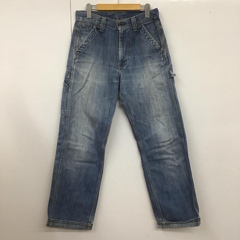 ポロジーンズカンパニー POLOJEANSCO. パンツ デニム、ジーンズ デニムパンツ ワーカージーンズ カジュアルパンツ ストレートパンツ 29インチ 無地 インディゴ / インディゴ /  メンズ USED 古着 中古 10107235