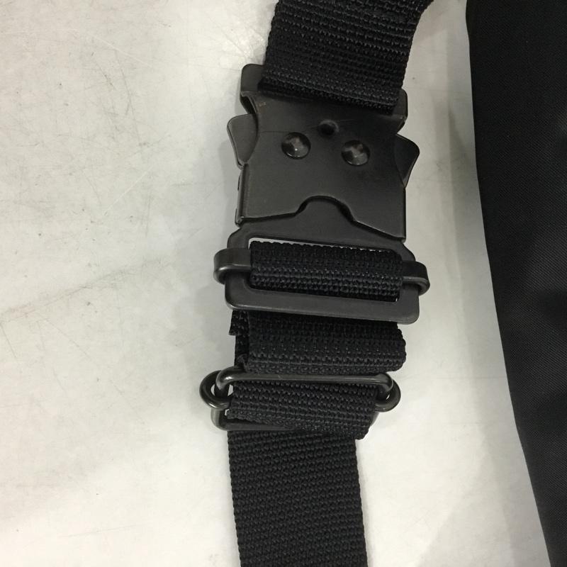 ポーター PORTER ウエストバッグ ウエストバッグ タンカー ヒップバッグ ボディバッグ ロゴ、文字 黒 / ブラック /  メンズ USED 古着 中古 10141662