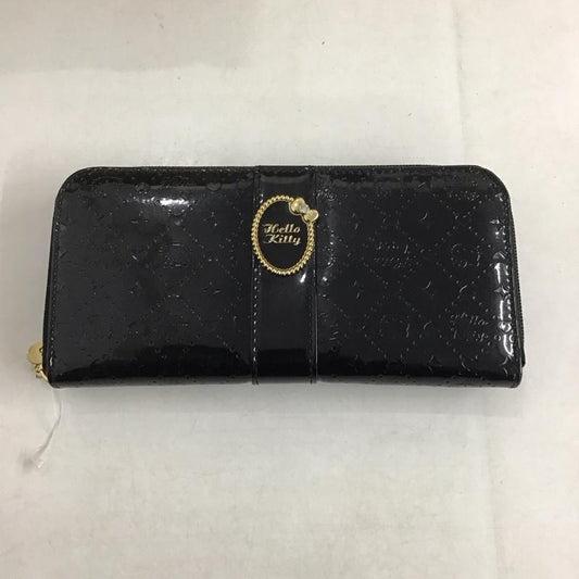 サンリオ sanrio 財布 長財布 キティちゃん ロゴ、文字 黒 / ブラック /  レディース USED 古着 中古 10141894