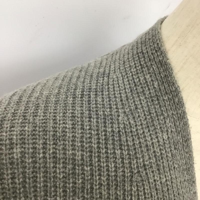 ポロラルフローレン POLO RALPH LAUREN カーディガン 長袖 長袖カーディガン ニットカーデガン 前開き S 無地 灰 / グレー /  レディース USED 古着 中古 10125275