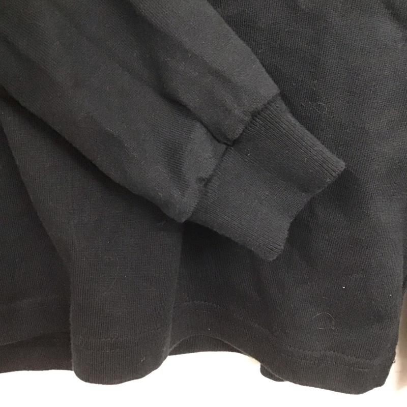 古着 USED カットソー 長袖 長袖カットソー プリントカットソー クルーネック M プリント 黒 / ブラック /  メンズ USED 古着 中古 10145655