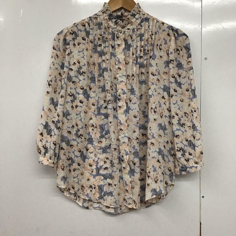 ローレンラルフローレン LAUREN RALPH LAUREN シャツ、ブラウス 七分袖 S 総柄 マルチカラー / マルチカラー /  レディース USED 古着 中古 10144284