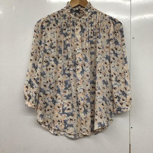 ローレンラルフローレン LAUREN RALPH LAUREN シャツ、ブラウス 七分袖 S 総柄 マルチカラー / マルチカラー /  レディース USED 古着 中古 10144284