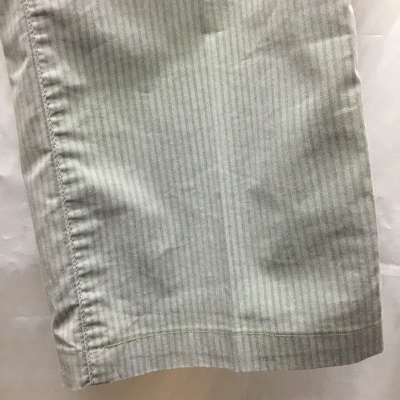 バーバリーブラックレーベル BURBERRY BLACK LABEL パンツ スラックス スラックス ストライプパンツ スリムパンツ カジュアルパンツ ストライプ 灰 / グレー /  メンズ USED 古着 中古 10117707