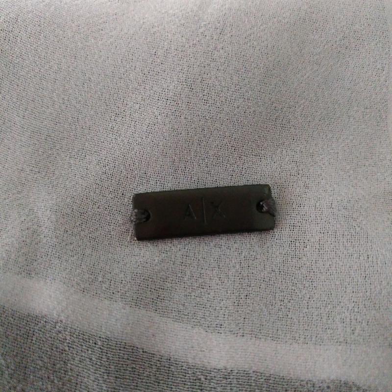 アルマーニエクスチェンジ A/X ARMANIEXCHANGE タンクトップ タンクトップ XS 無地 X ワンポイント 白 / ホワイト /  レディース USED 古着 中古 10014948