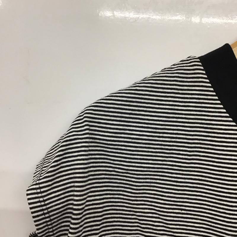 アイテムズ アーバンリサーチ ITEMS URBAN RESEARCH Tシャツ 半袖 IT45-21B002 クルーネックボーダーノースリーブTシャツ FREE ボーダー柄 マルチカラー / マルチカラー /  レディース USED 古着 中古 10141566