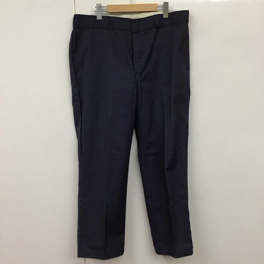 ディッキーズ Dickies パンツ ワークパンツ、ペインターパンツ ワークパンツ ワイドパンツ カジュアルパンツ 38 無地 紺 / ネイビー /  メンズ USED 古着 中古 10130515