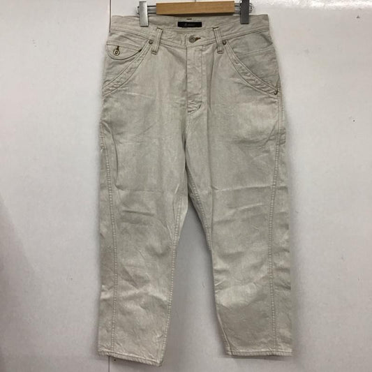 ジョンブル Johnbull パンツ デニム、ジーンズ デニムパンツ ストレートパンツ ワイドパンツ カジュアルパンツ L 無地 灰 / グレー /  メンズ USED 古着 中古 10114326