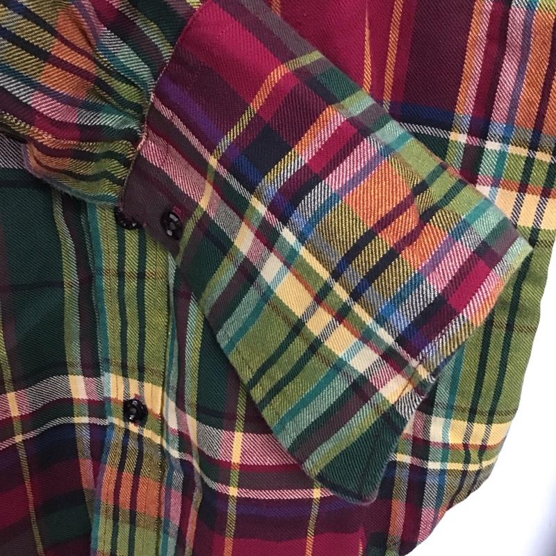 ラルフローレン RALPHLAUREN シャツ、ブラウス 長袖 4 チェック マルチカラー / マルチカラー /  レディース USED 古着 中古 10133880