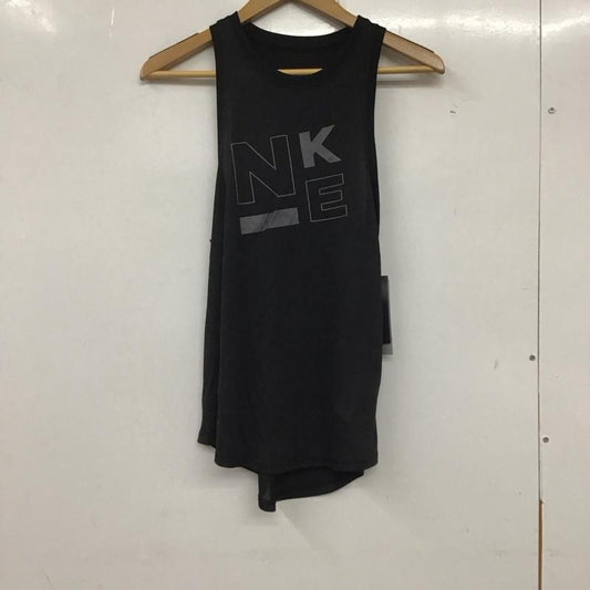 ナイキ NIKE タンクトップ タンクトップ BQ3297-010 スポーツウェア トレーニングウェア タグ付き M ロゴ、文字 黒 / ブラック /  レディース USED 古着 中古 10135596