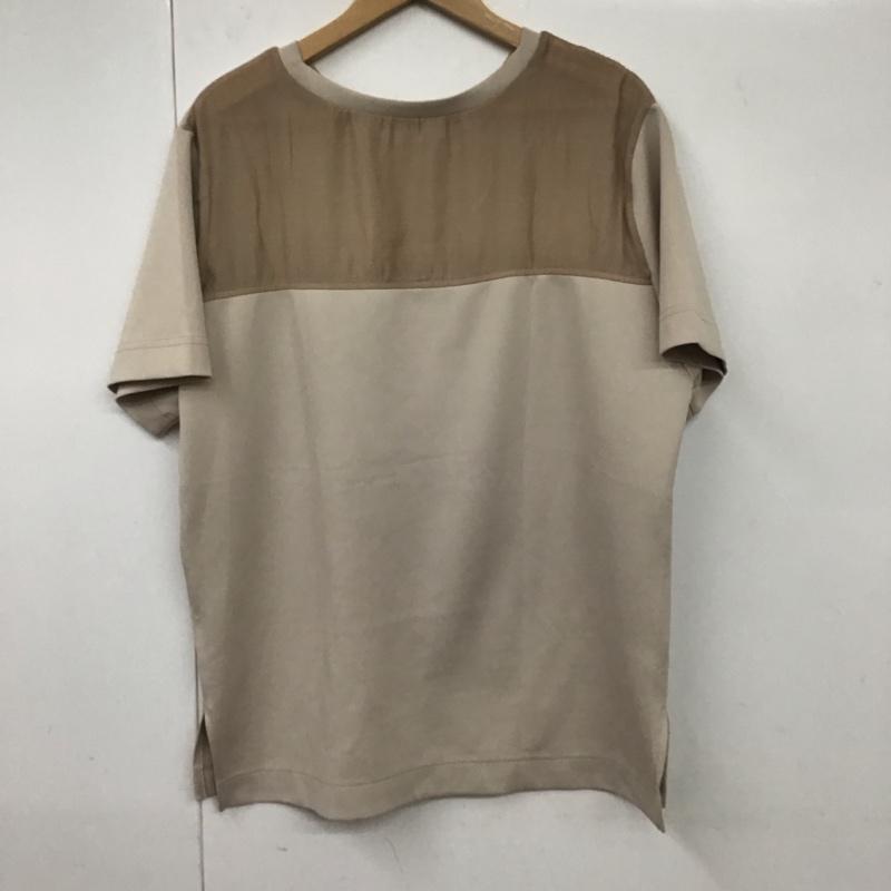ムルーア MURUA カットソー 半袖 012141001201 スリットルーズスウェット FREE 無地 ベージュ / ベージュ /  レディース USED 古着 中古 10130977