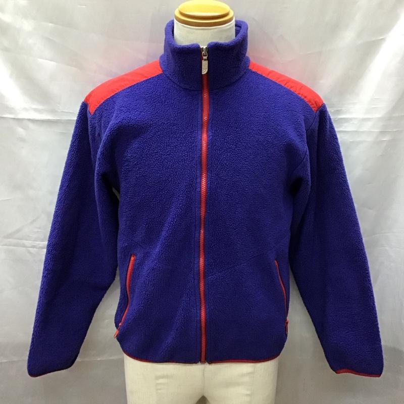 ザノースフェイス THE NORTH FACE ジャケット、上着 ジャケット、ブレザー ジップアップジャケット ジャンパー ジャケット カジュアルジャケット アウター M ロゴ、文字 青 / ブルー / X 赤 / レッド /  メンズ USED 古着 中古 10114385