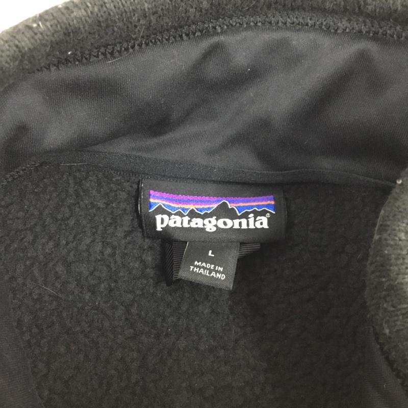パタゴニア patagonia ニット、セーター 長袖 25522FA16 ベターセーター/ハーフジップ L 無地 黒 / ブラック /  メンズ USED 古着 中古 10113457