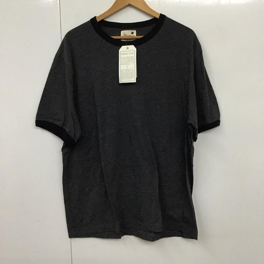 エディフィス EDIFICE Tシャツ 半袖 半袖カットソー 無地Tシャツ クルーネックカットソー XL 無地 灰 / グレー /  メンズ USED 古着 中古 10130945