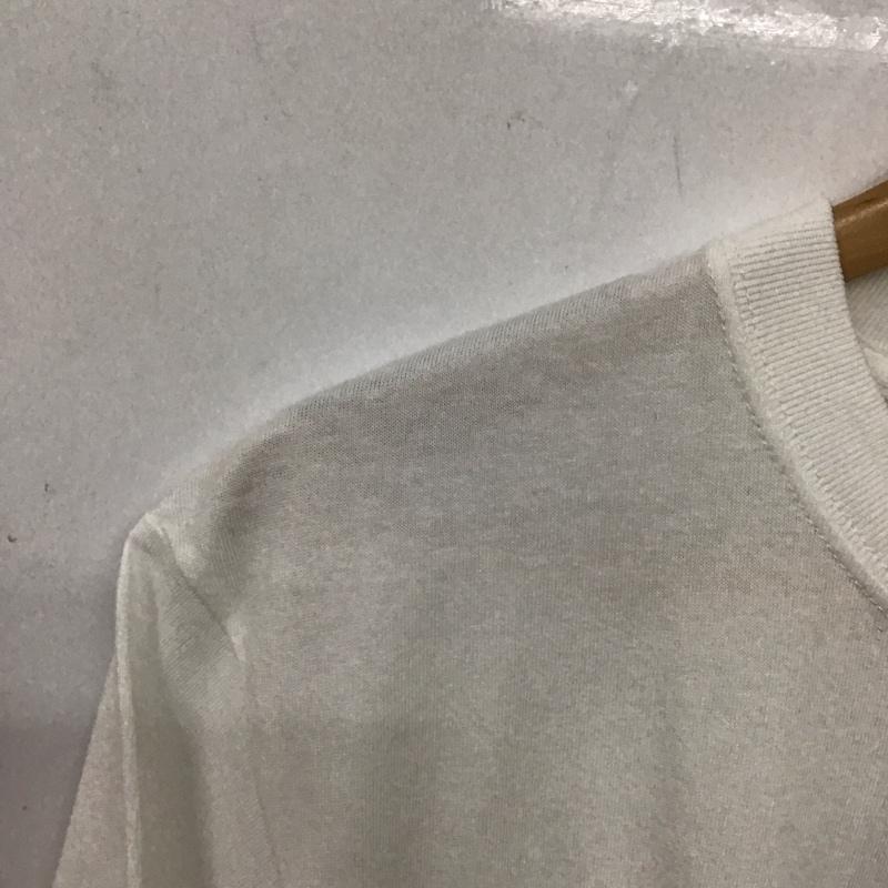 ウォーンフリー WORN FREE Tシャツ 半袖 半袖カットソー プリントTシャツ クルーネックカットソー M プリント 白 / ホワイト /  メンズ USED 古着 中古 10135970