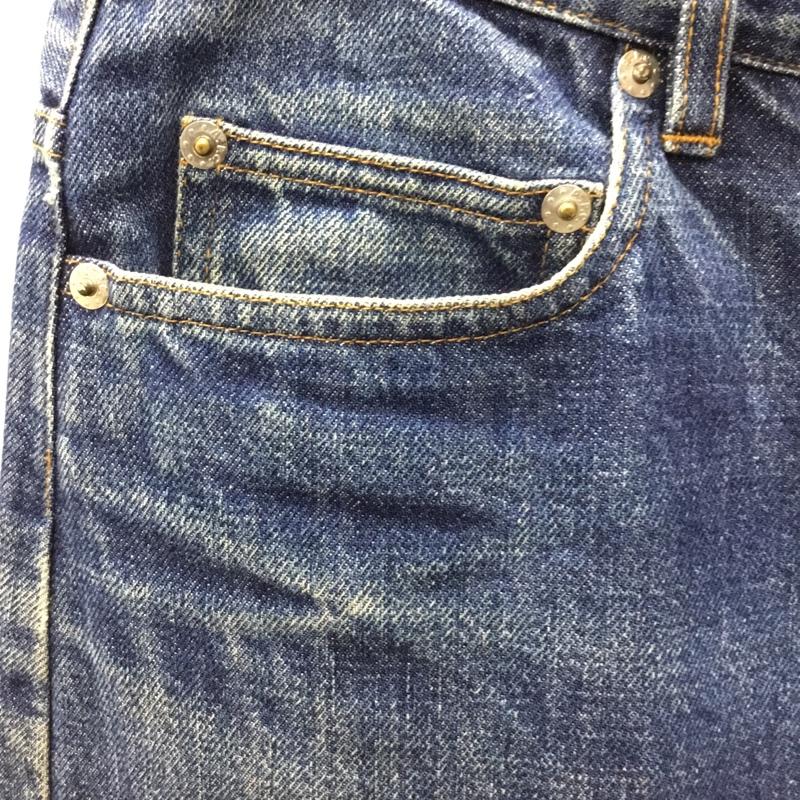 アーペーセー A.P.C. パンツ デニム、ジーンズ デニムパンツ ストレートパンツ ワイドパンツ カジュアルパンツ 31インチ 無地 インディゴ / インディゴ /  メンズ USED 古着 中古 10114843