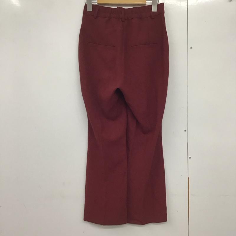 ローリーズファーム LOWRYS FARM パンツ スラックス S 無地 えんじ / ワインレッド /  レディース USED 古着 中古 10142904