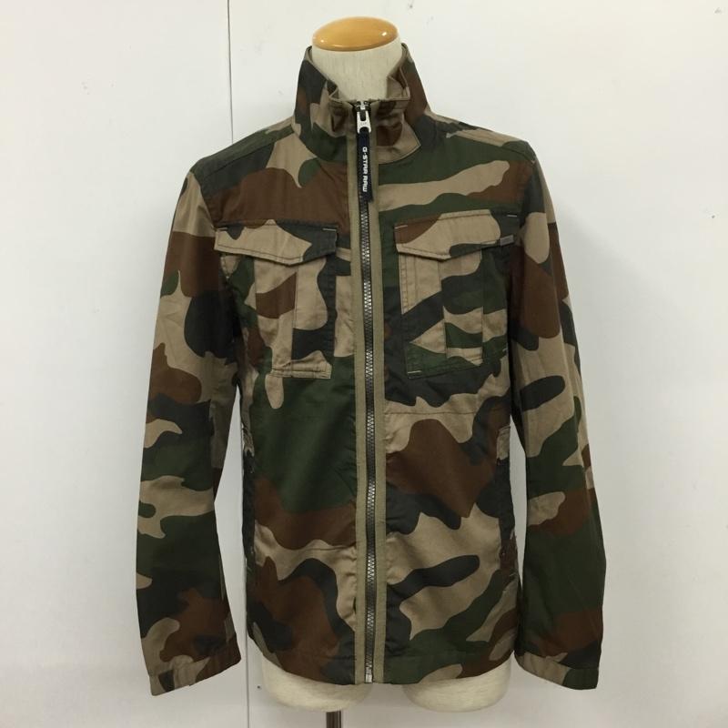 ジースターロゥ G-STAR RAW ジャケット、上着 ジャンパー、ブルゾン XS カモフラージュ柄・迷彩 マルチカラー / マルチカラー /  メンズ USED 古着 中古 10109967