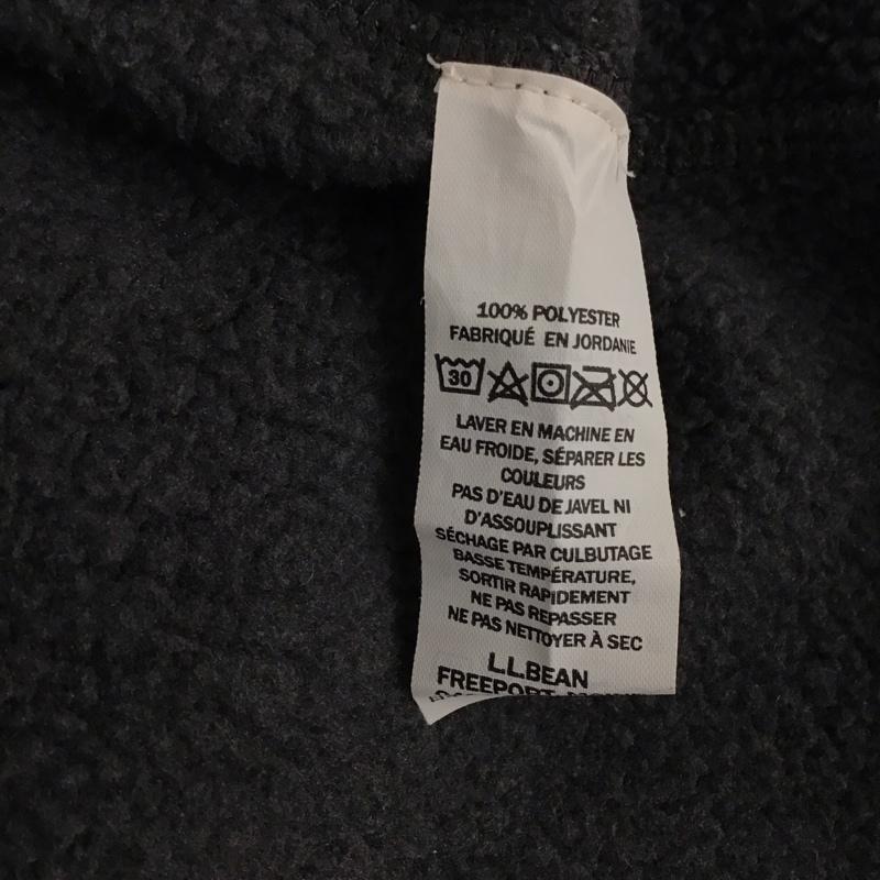 エルエルビーン L.L.Bean ベスト ベスト ジップアップベスト ノースリーブカットソー スタンドネック L ロゴ、文字 灰 / グレー /  メンズ USED 古着 中古 10136580