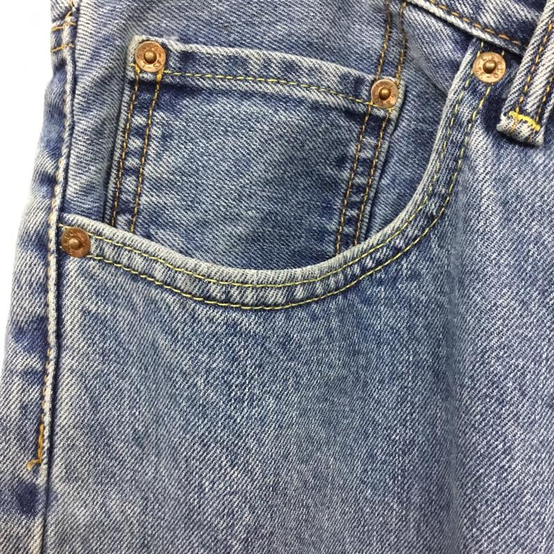 リーバイストラウスアンドコー Levi Strauss & co. パンツ デニム、ジーンズ デニムパンツ ストレートパンツ ワイドパンツ カジュアルパンツ 36 無地 インディゴ / インディゴ /  メンズ USED 古着 中古 10114048