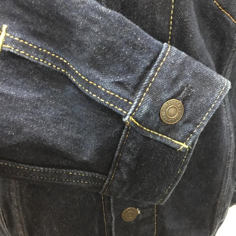 リーバイストラウスアンドコー Levi Strauss & co. ジャケット、上着 ジャケット、ブレザー デニムジャケット カラージャケット 長袖ジャケット ブルゾン M 無地 インディゴ / インディゴ /  メンズ USED 古着 中古 10112305