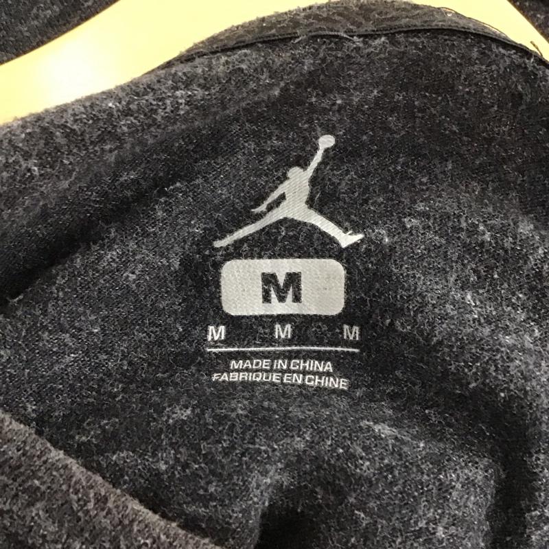 ジョーダンブランド JORDAN BRAND Tシャツ 半袖 半袖カットソー 無地Tシャツ クルーネックカットソー M 無地 灰 / グレー /  メンズ USED 古着 中古 10132593