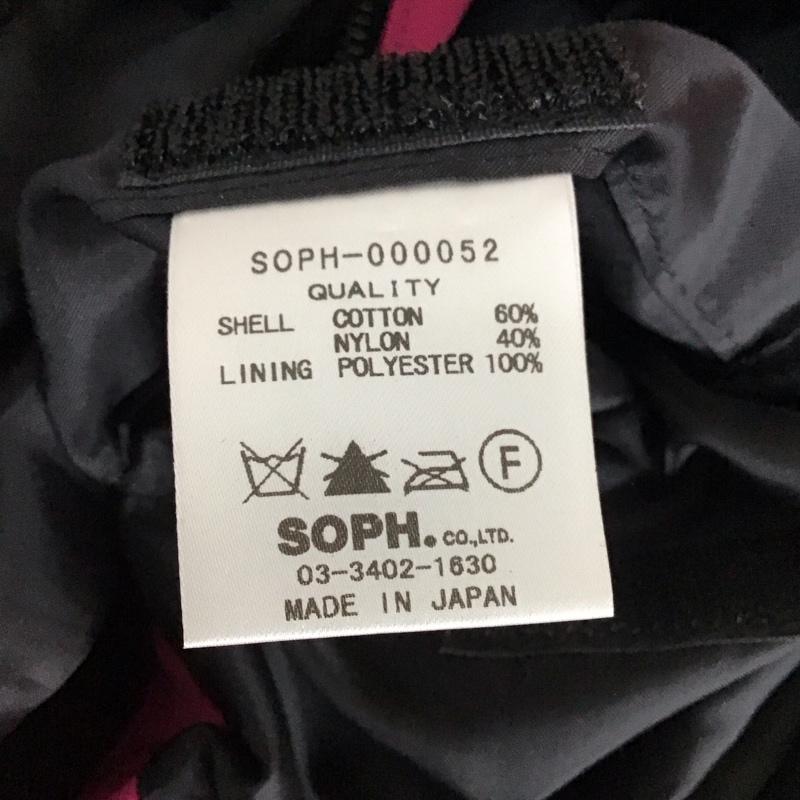 ソフネット SOPHNET. ジャケット、上着 ジャンパー、ブルゾン soph-000052 マウンテンジャケット ナイロンジップアップパーカー アウター L 無地 黒 / ブラック /  メンズ USED 古着 中古 10114411