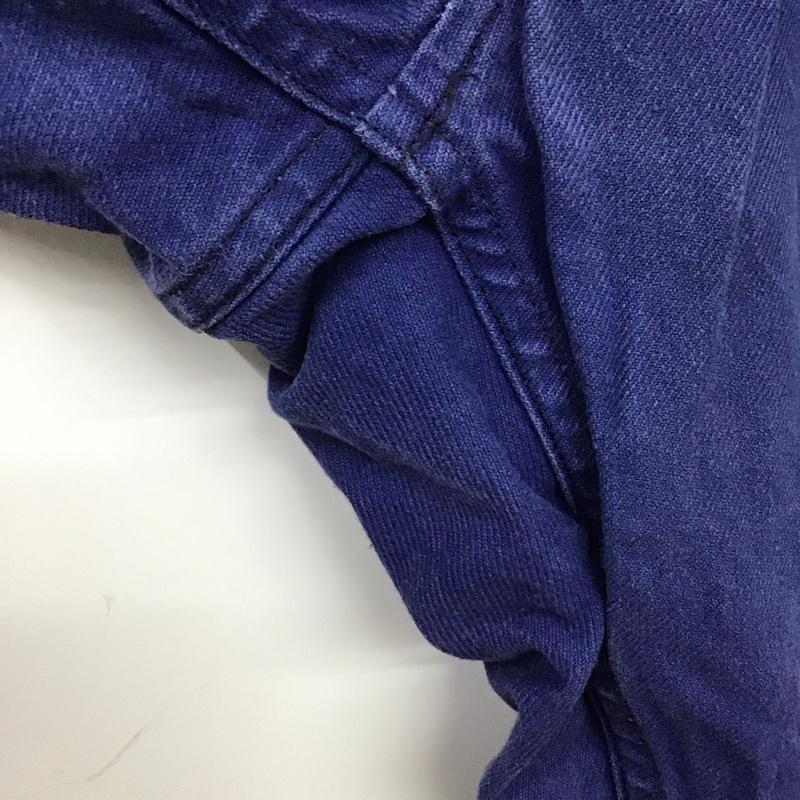 ユーロフルギ ユーロ古着 パンツ ワークパンツ、ペインターパンツ 60s フレンチワーク lemont saintmartin 古着 ヴィンテージ 無地 青 / ブルー /  メンズ USED 古着 中古 10119247
