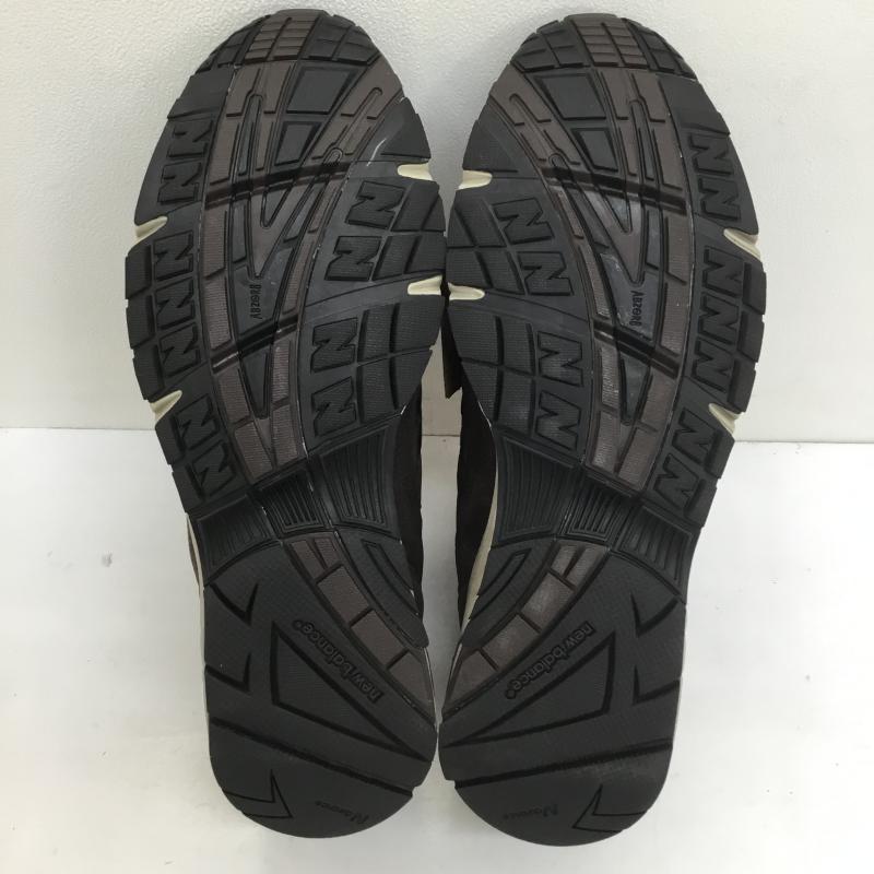 ニューバランス New Balance スニーカー スニーカー M991NBB US：10.5 ロゴ、文字 ダークブラウン / ダークブラウン /  メンズ USED 古着 中古 10105900